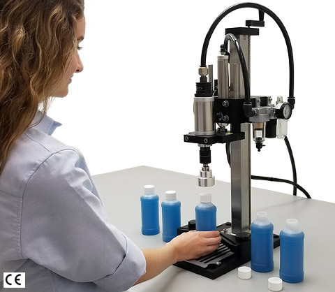 SA Benchtop Capping Machine provides outstanding repeatable torque accuracy