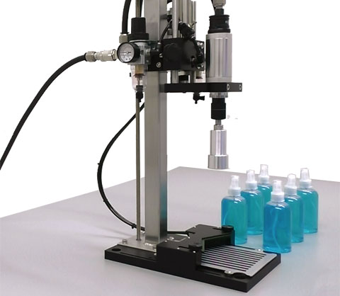 SA Benchtop Capping Machine provides outstanding repeatable torque accuracy