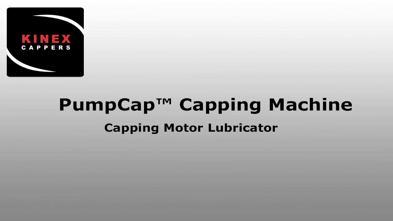 Capping Motor Lubricator