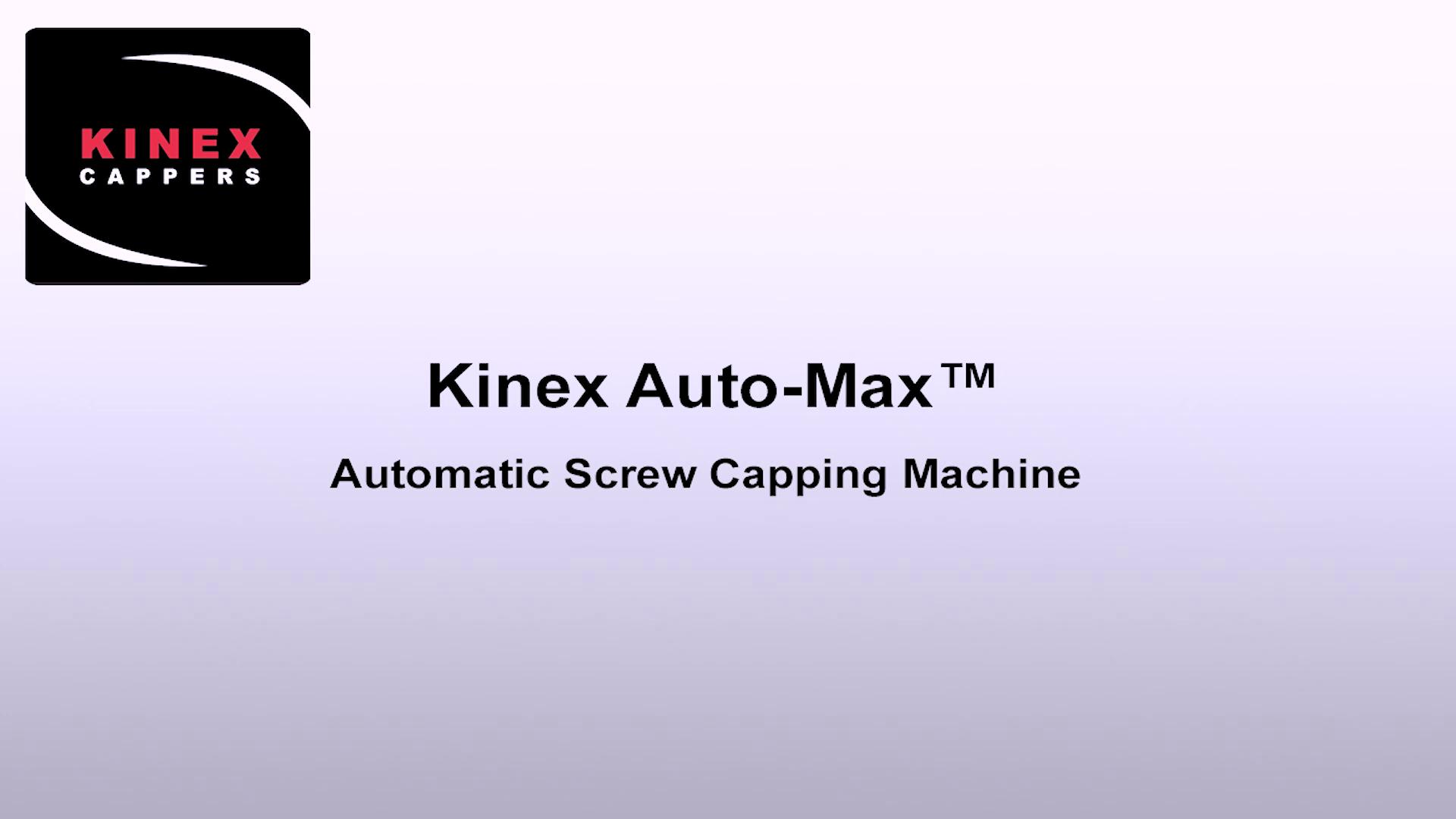 Auto-Max, Automatic Cap Tightener