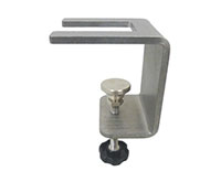 Bench clamp for the pneumatic bottle capper stand