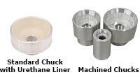 Machined Chucks for the Pneumatic Bottle Capper