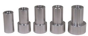 Deep Well chucks for use with Kinex bottle cappers